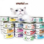 [Mèo] Pate & thức ăn ướt KitCat Pate lon gravy cho mèo - Sốt gravy (80gr)