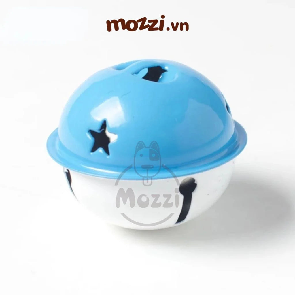 [Chó & Mèo] Vòng cổ - dây dắt Chuông lục lạc mix màu cỡ đại - Phối màu (-)