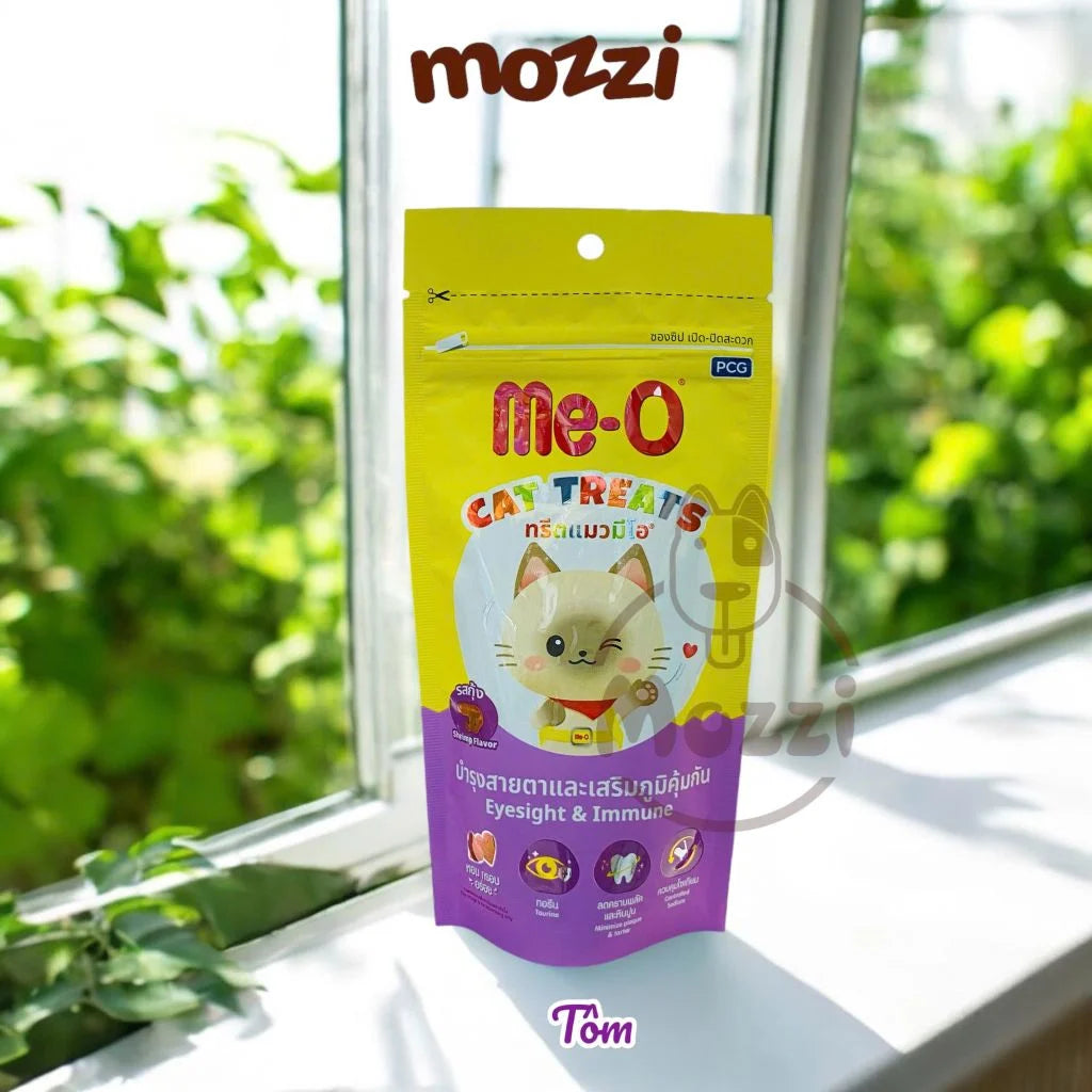 [Mèo] Bánh thưởng ăn vặt Me-O bánh thưởng cho mèo - Tôm - Cá ngừ - Cá hồi (50gr)