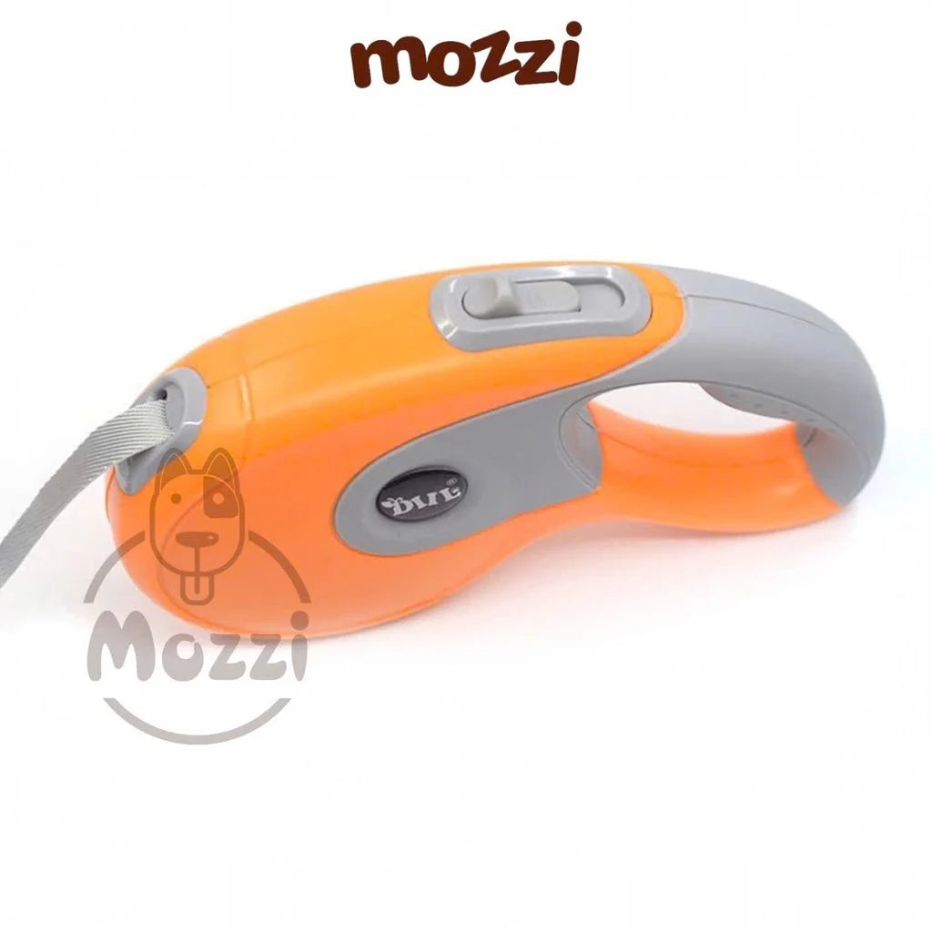 [Chó & Mèo] Vòng cổ - dây dắt Dây dắt kéo tự động Diil - Đen (3m - 5m)
