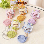 [Chó & Mèo] Vòng cổ - dây dắt Dây dắt yếm cổ ngực hình ong (size 2-5kg) - Họa tiết ong (-)