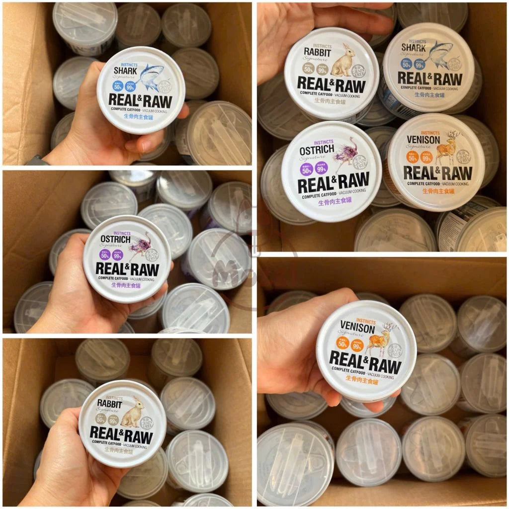 [Mèo] Pate & thức ăn ướt Pate thịt tươi Catidea Real and Raw cao cấp cho mèo - Thịt tươi cao cấp (70gr)